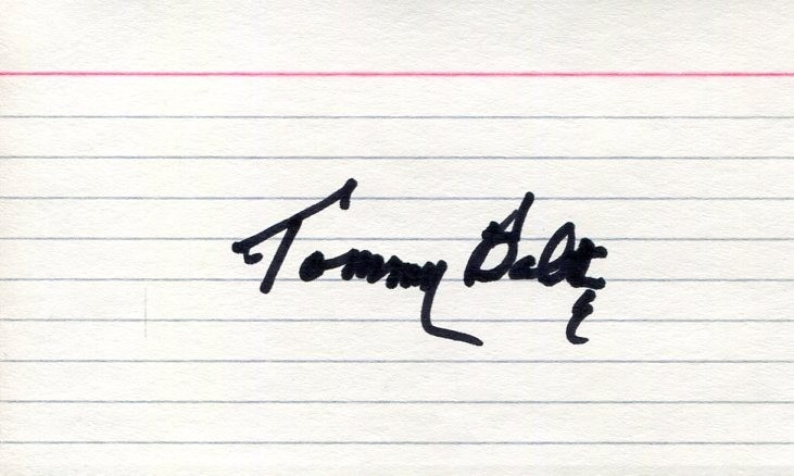 Tommy Bolt US Open Champ PGA Ryder Cup Champ HOF Signed Autograph