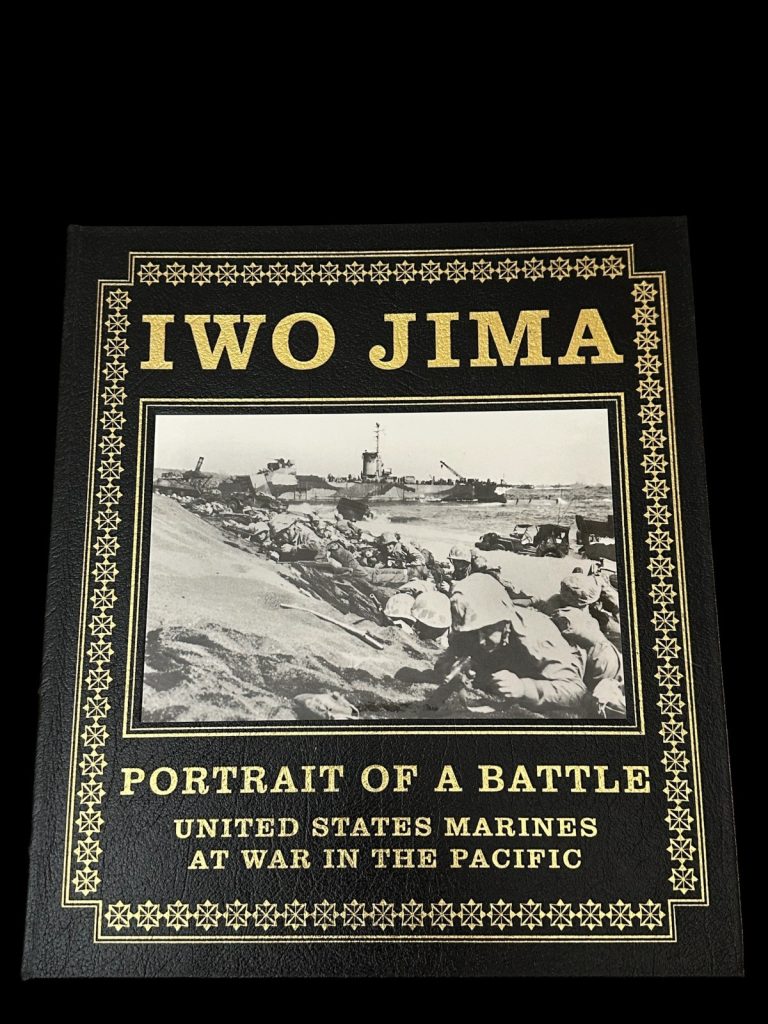 Charles W. Lindberg Woody Williams Iwo Jima Signed Easton Press Autograph Book