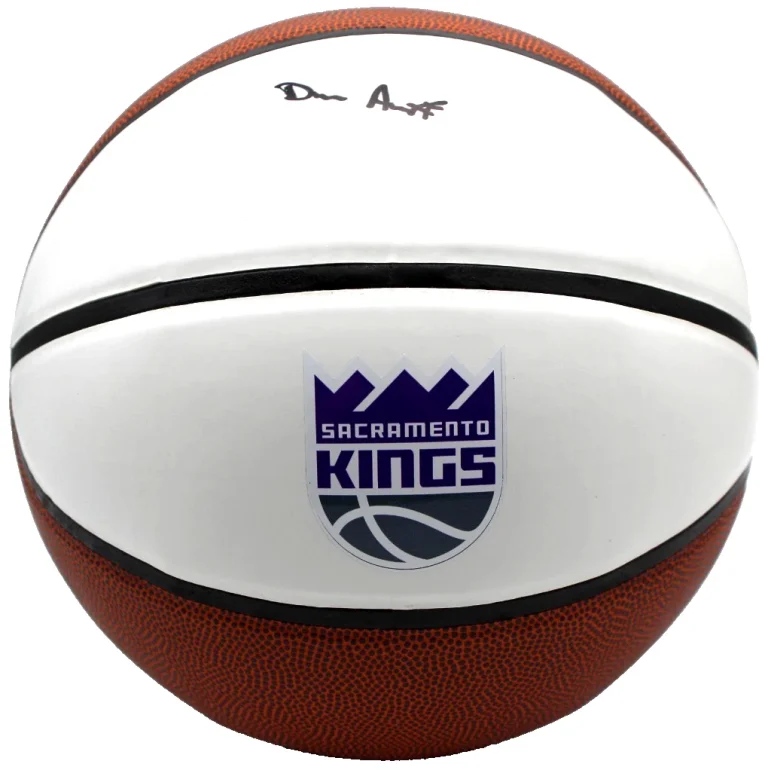 Darius Acuff Jr. Signed Sacramento Kings Basketball w/JSA COA CR86337 Arkansas