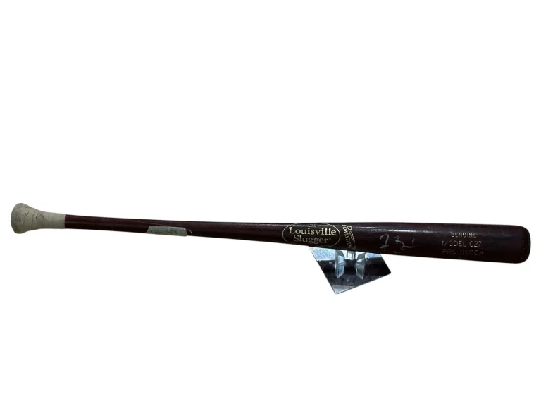 Aaron Bates Boston Red Sox Los Angeles Dodgers Signed Autograph Baseball Bat GAI