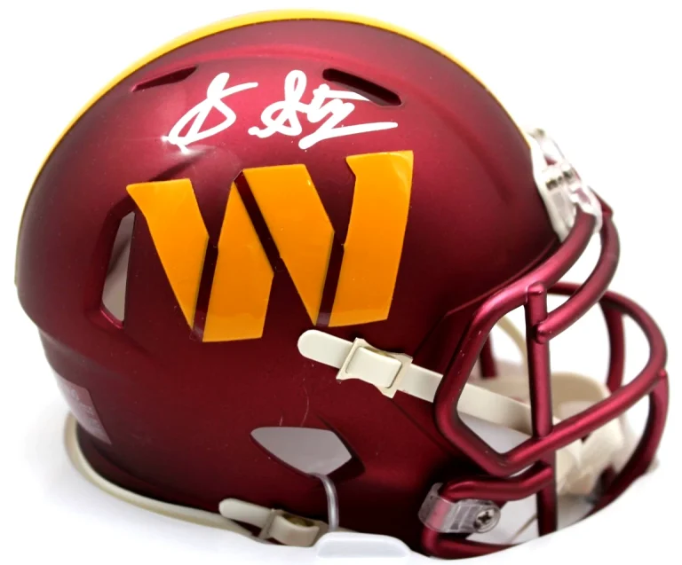 Sonny Styles & Antonio Williams Commanders Signed Mini Helmet w/JSA COA CR86312