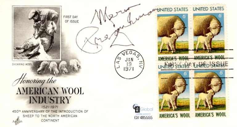 Merv Pregulman Michigan Wolverines HOF Green Bay Packers Signed Autograph GAI