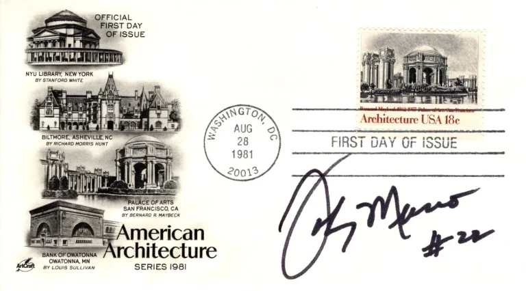 Johnny Musso Alabama Crimson Tide College HOF Chicago Bears Signed Autograph