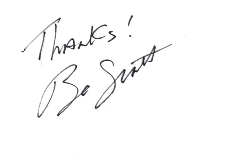 Bo Scott Cleveland Browns Ohio State Ottawa Rough Riders Signed Autograph JSA