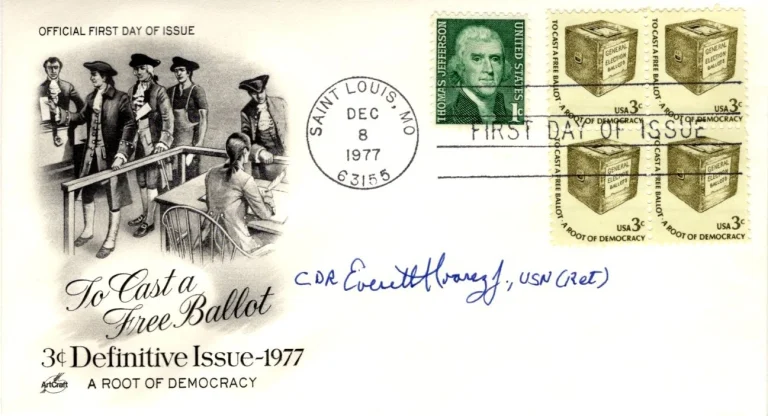 Commander Everett Alvarez Jr Vietnam War US USN Navy POW Signed Autograph FDC