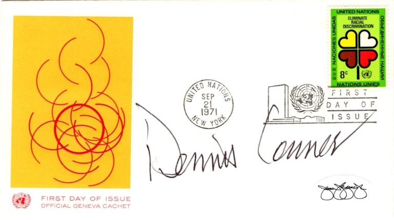 Dennis Conner Sailor America's Cup 1976 Olympic Meda Bronze Signed Autograph JSA