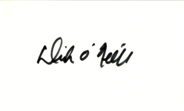 Dick O'Neill The Jerk Dark Justice Cagney & Lacey MASH Signed Autograph