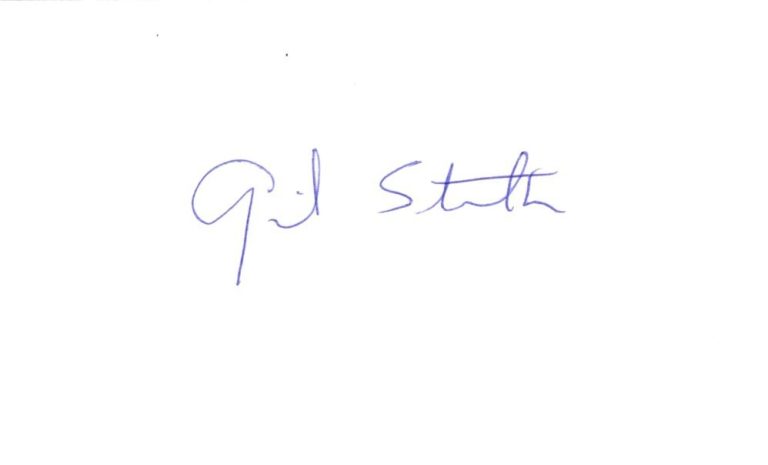 Gil Stratton Stalag 17 Girl Crazy Kilroy Was Here The Wild One Signed Autograph