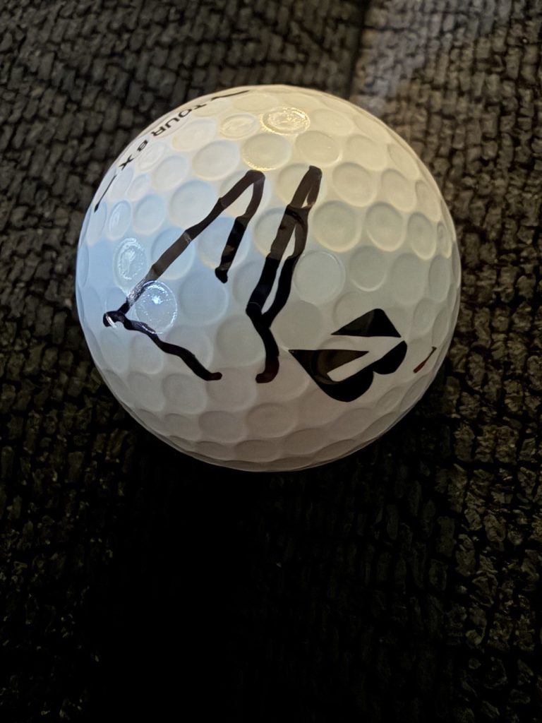 Ernie Els Signed Hall Of Fame Golf Ball Pga Tour Autographed Titleist 2019