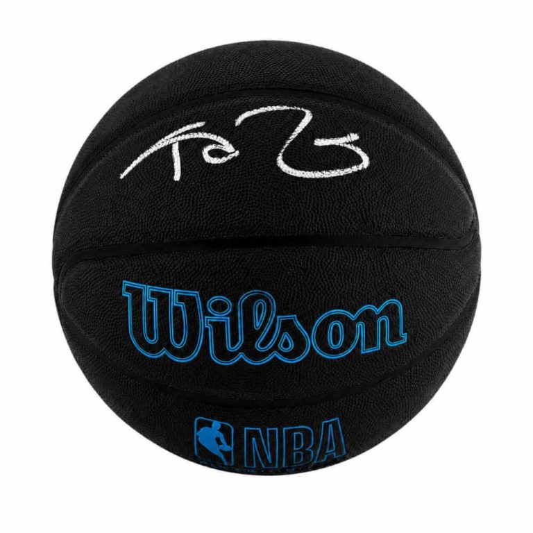 Kevin Garnett Signed Wilson Forge Black Full Size NBA Basketball -(SCHWARTZ COA)