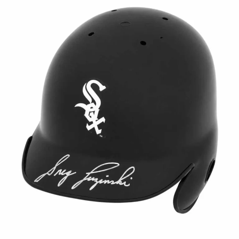 Greg Luzinski Signed White Sox Riddell Baseball Mini Batting Helmet - (SS COA)