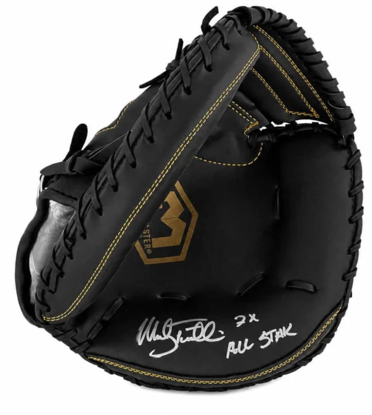 Mickey Tettleton Signed Franklin Black Catchers Glove w/2x All Star - (SS COA)