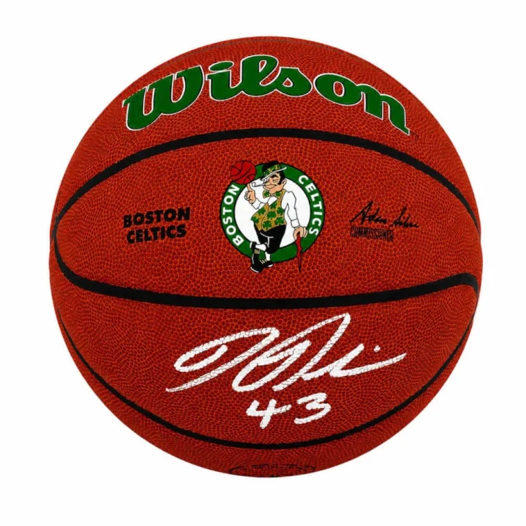Kendrick Perkins Signed Celtics Logo Wilson Alliance NBA Basketball - (SS COA)