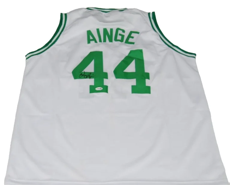 DANNY AINGE signed (BOSTON CELTICS) white XL basketball jersey JSA CR86229