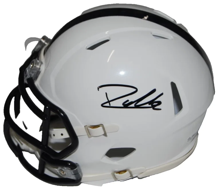 DREW ALLAR signed (PENN STATE NITTANY LIONS) mini football helmet JSA CR86329