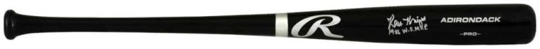 Ray Knight Signed Rawlings Pro Black Baseball Bat w/1986 WS MVP - (SCHWARTZ COA)