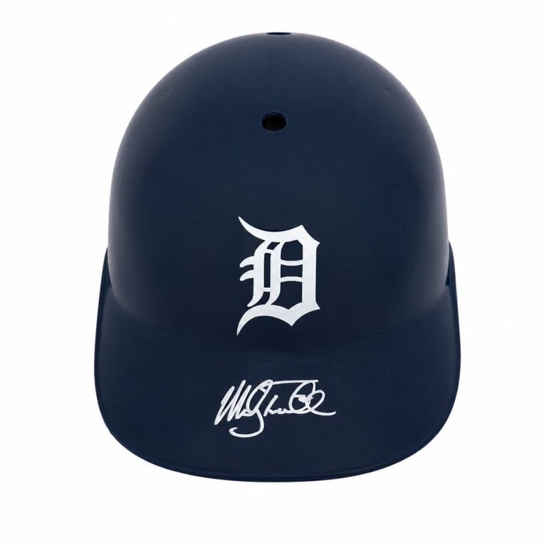 Mickey Tettleton Signed Tigers Souvenir Replica Batting Helmet - (SCHWARTZ COA)