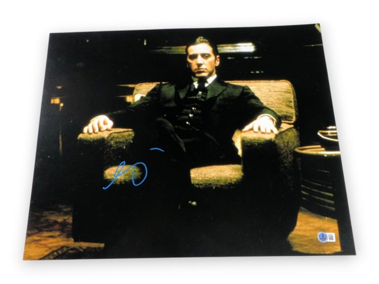 Al Pacino Signed Autographed 16X20 Photo The Godfather Michael BAS BU89021