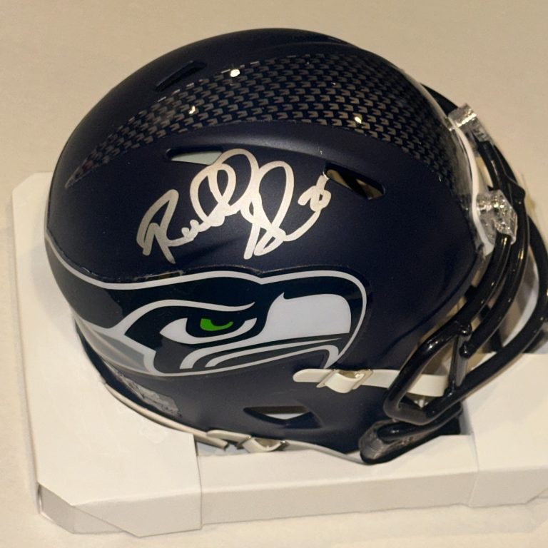 RICHARD SHERMAN Signed Seattle SEAHAWKS Mini-helmet Beckett (BAS)