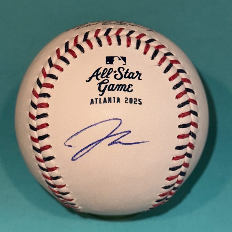 JAMES WOOD (Nationals) Signed Official 2025 ALL-STAR Baseball Beckett (BAS)
