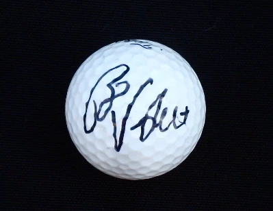 BO VAN PELT AUTOGRAPHED GOLF BALL (PGA) W/ PROOF!