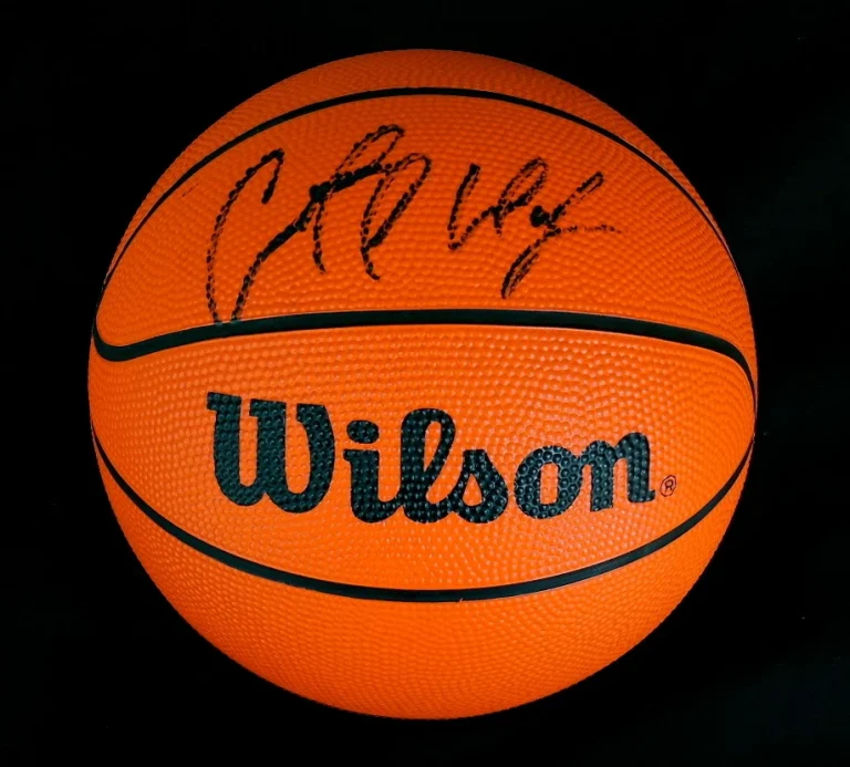 ANTOINE WALKER AUTOGRAPHED MINI BASKETBALL (CELTICS) W/ PROOF!