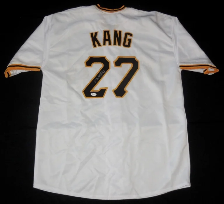 JUNG-HO KANG AUTOGRAPHED JERSEY (PIRATES) W/ PROOF - JSA COA!
