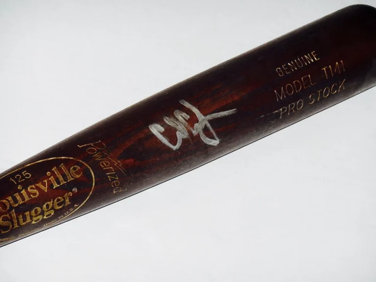 CARL CRAWFORD AUTOGRAPHED BAT (TAMPA BAY RAYS) - Spring Training Used Bat!