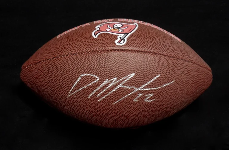 DOUG MARTIN AUTOGRAPHED FOOTBALL (TAMPA BAY BUCCANEERS) - W/ COA!
