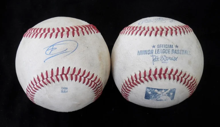 TYRELL JENKINS AUTOGRAPHED GAME USED FSL BASEBALL (BRAVES) - W/ COA!