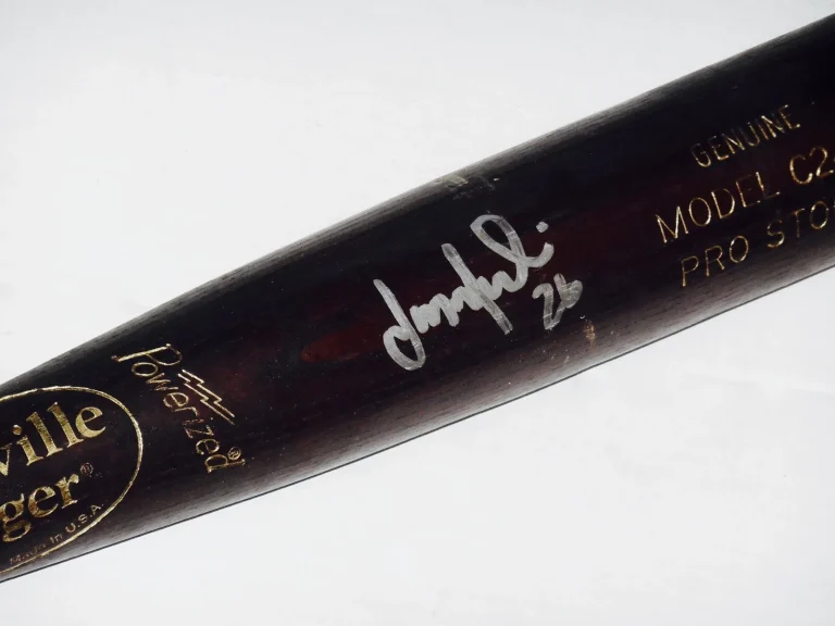 LOU MERLONI AUTOGRAPHED BAT (BOSTON RED SOX) - Spring Training Used Bat!