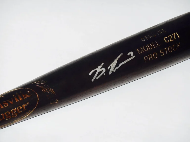 BEN REVERE AUTOGRAPHED BAT (TWINS & PHILLIES) - Spring Training Used Bat!