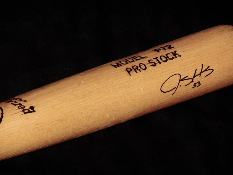 JAMES SHIELDS AUTOGRAPHED BAT (TAMPA BAY RAYS) - Spring Training Used Bat!