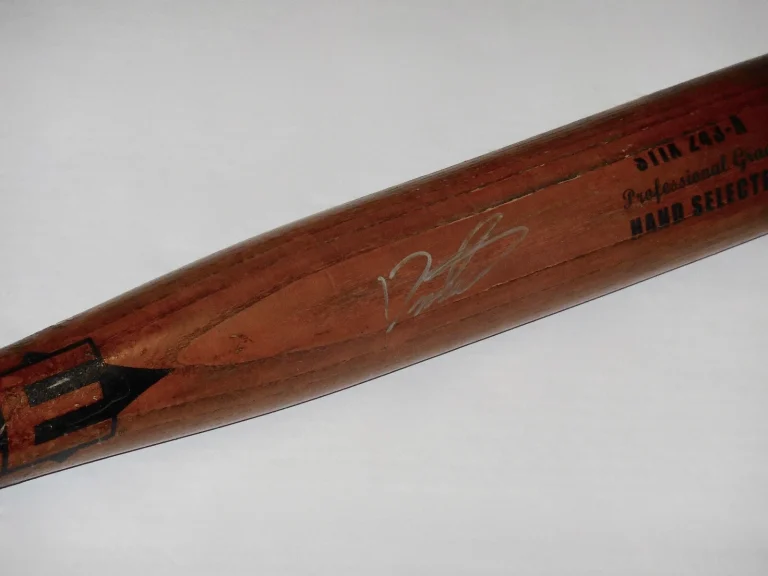 DAISUKE MATSUZAKA AUTOGRAPHED BAT (BOSTON RED SOX) - Spring Training Used Bat!