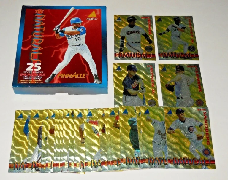 1994 PINNACLE 25 CARD BASEBALL SET - GRIFFEY, RIPKEN, BONDS, MADDUX, & MORE!