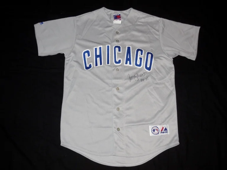 RYNE SANDBERG AUTOGRAPHED JERSEY (CHICAGO CUBS) - HOF 2005!