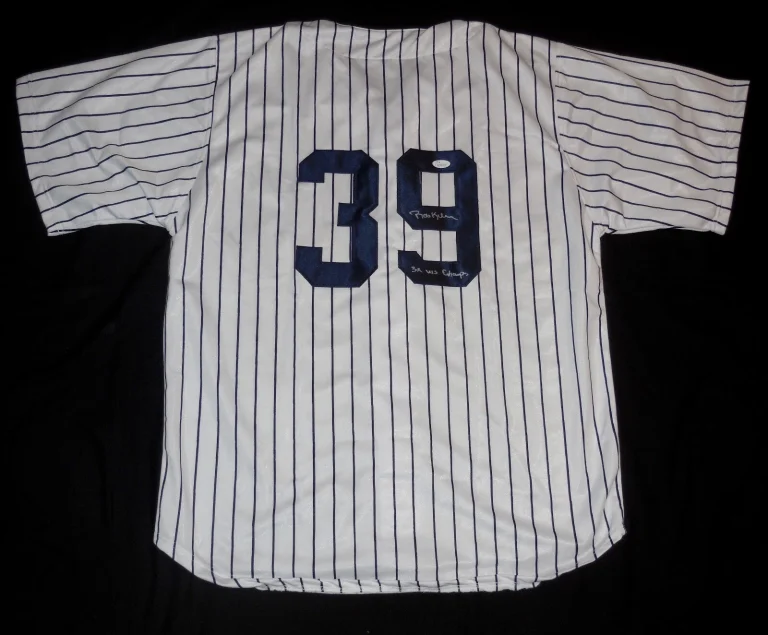 ROBERTO KELLY AUTOGRAPHED CUSTOM JERSEY (NEW YORK YANKEES) - JSA COA!