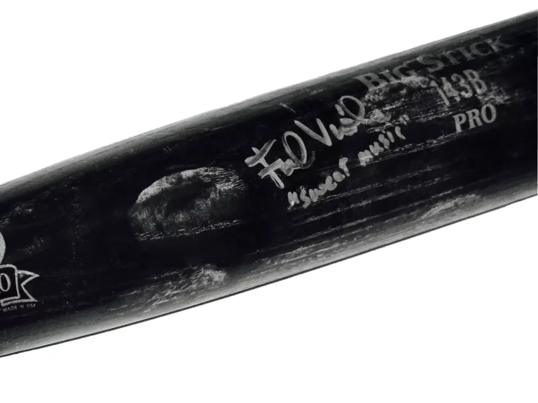 FRANK VIOLA AUTOGRAPHED BAT (MINNESOTA TWINS) - Spring Training Used Bat!