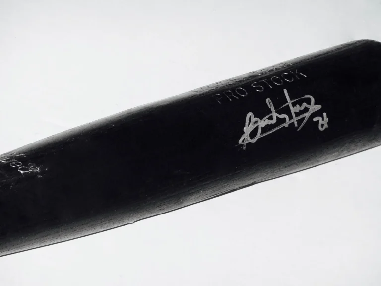 CARLOS MARTINEZ AUTOGRAPHED BAT (ST LOUIS CARDINALS) - Spring Training Used Bat!