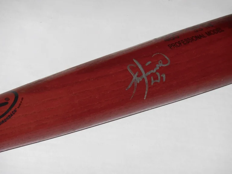 FRANCISCO LIRIANO AUTOGRAPHED BAT (MINNESOTA TWINS) - Spring Training Used Bat!