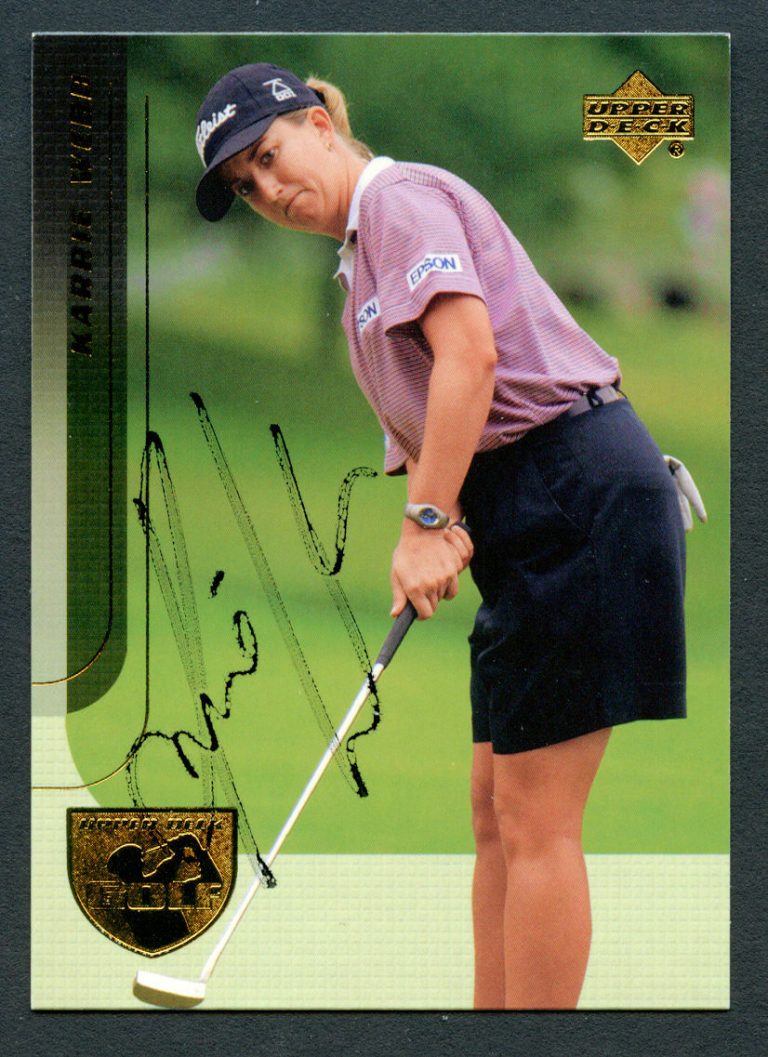 Karrie Webb #24 signed autograph auto 2004 Upper Deck LPGA Golf Trading Card