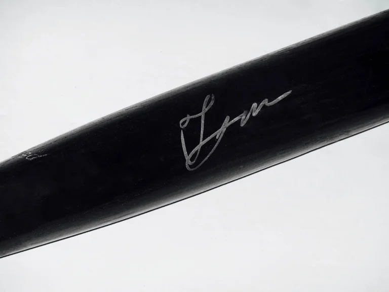 JUNICHI TAZAWA AUTOGRAPHED BAT (BOSTON RED SOX) - Spring Training Used Bat!
