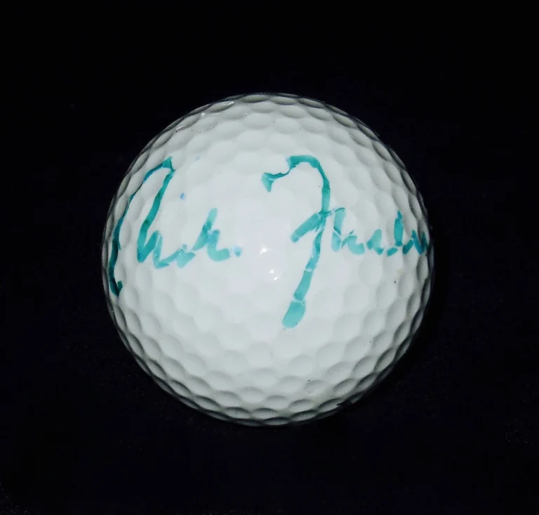 NICK FLANAGAN AUTOGRAPHED USED GOLF BALL (PGA) W/ COA!