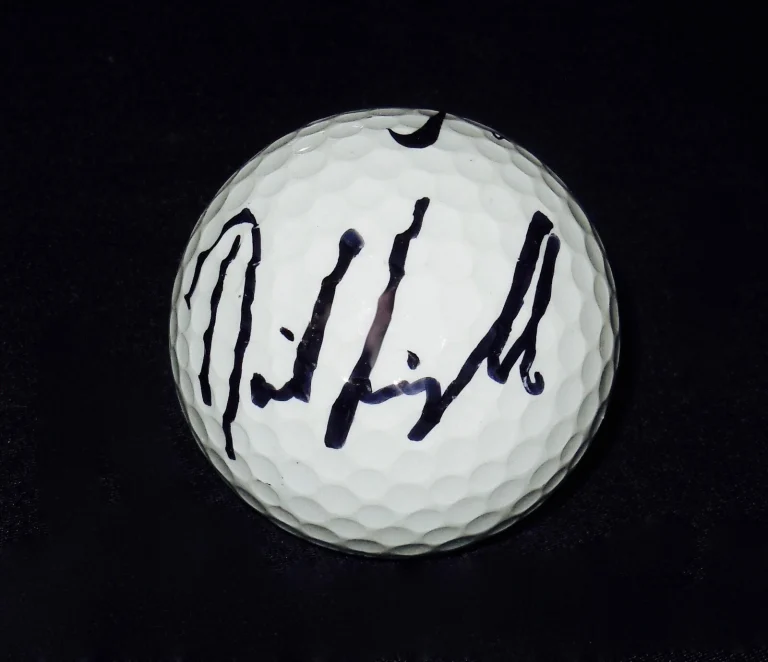 DAVID LINGMERTH AUTOGRAPHED USED GOLF BALL (PGA) W/ COA!