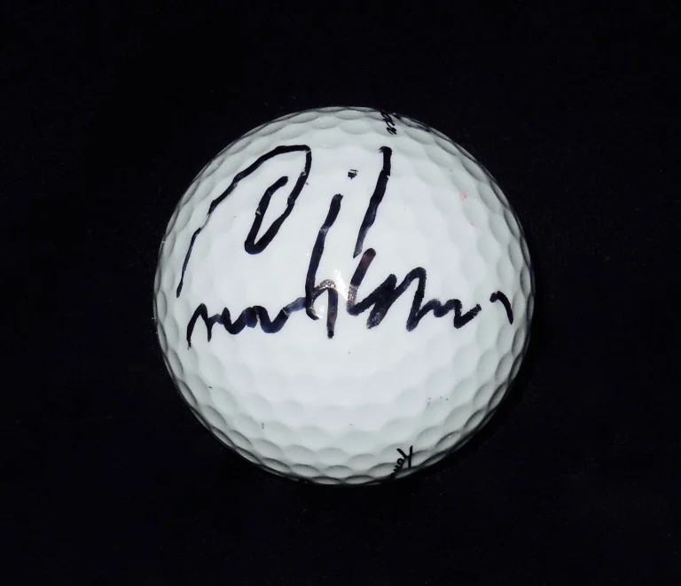 CARL PETTERSSON AUTOGRAPHED USED GOLF BALL (PGA) W/ COA!