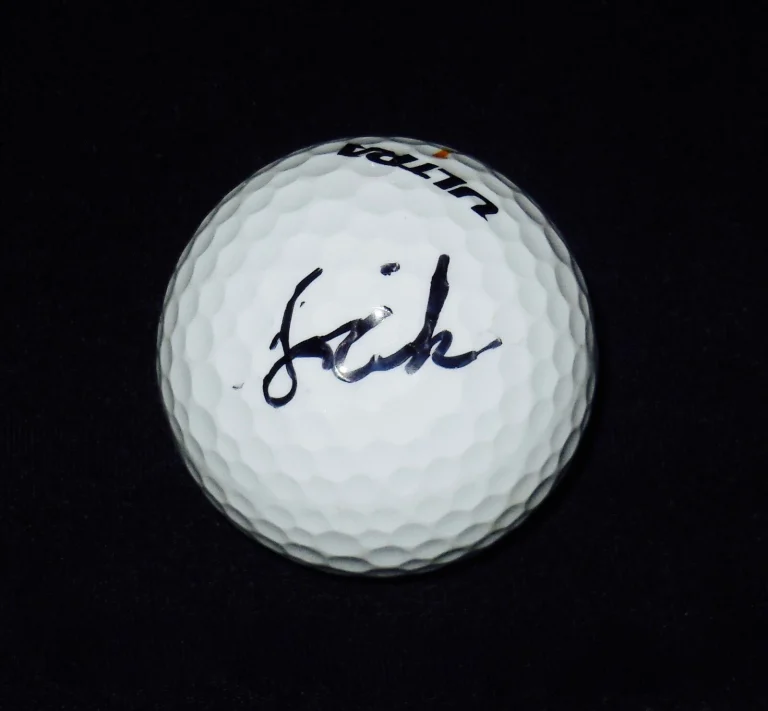 STEWART CINK AUTOGRAPHED USED GOLF BALL (PGA) W/ COA!