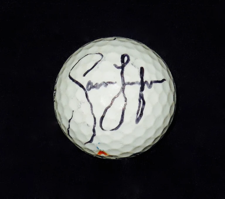 JASON DUFNER AUTOGRAPHED USED GOLF BALL (PGA) W/ COA!