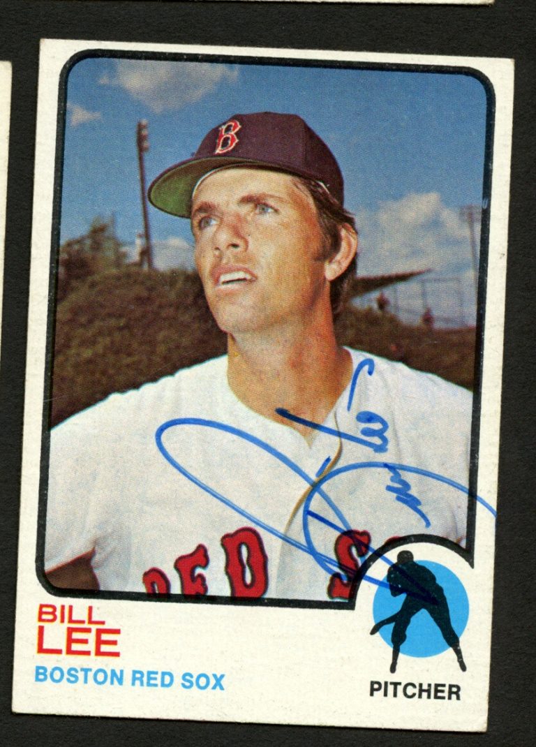Bill Lee #224 signed autograph auto 1973 Topps Baseball Trading Card
