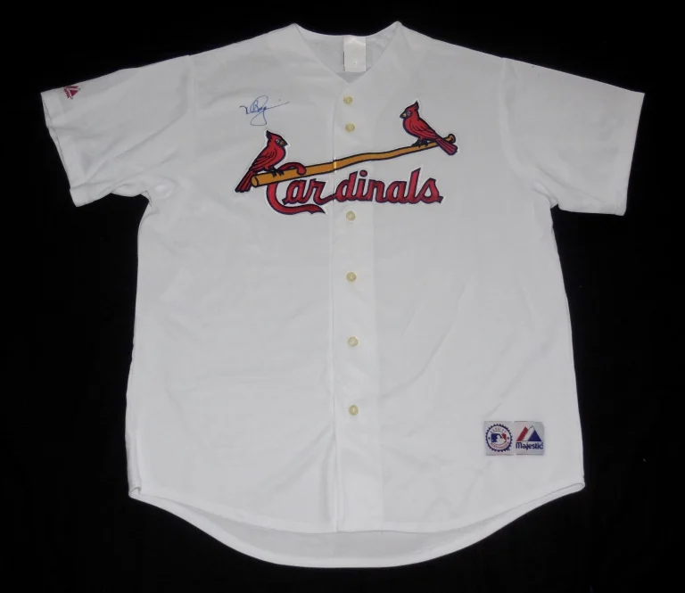 MARK MCGWIRE AUTOGRAPHED JERSEY (ST. LOUIS CARDINALS) W/ COA!