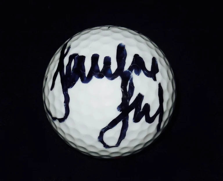 SANDRA GAL AUTOGRAPHED USED GOLF BALL (LPGA) W/ COA!